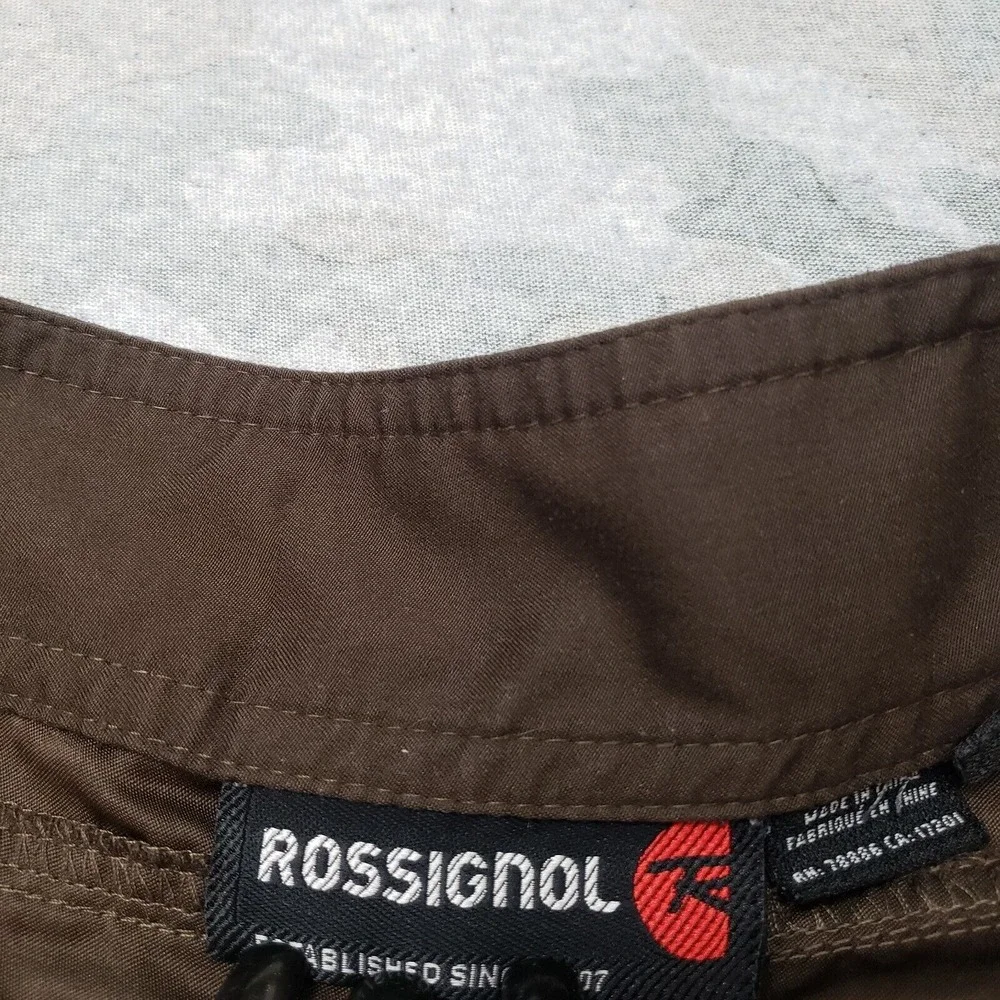 Rossignol‎ Cargo Board Shorts Men's 2XL Brown Lightweight Drawstring Pockets